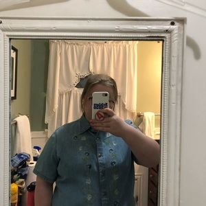 Vintage Jean Button Down
